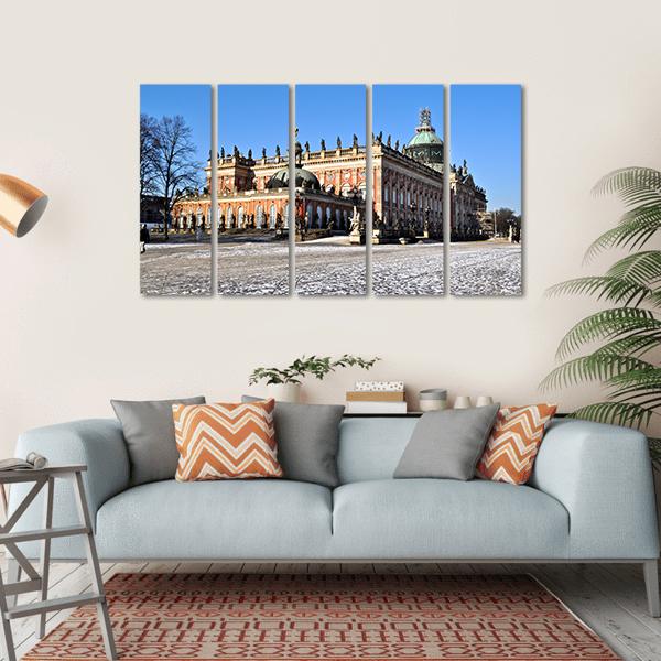The Neues Palais Canvas Wall Art-5 Horizontal-Gallery Wrap-22" x 12"-Tiaracle