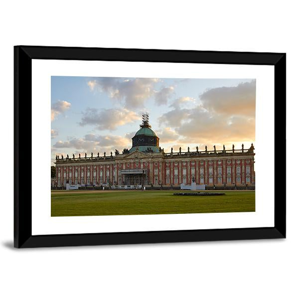 The Neues Palais In Germany Panoramic Canvas Wall Art-1 Piece-36" x 12"-Tiaracle