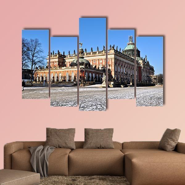 The Neues Palais Canvas Wall Art-5 Pop-Gallery Wrap-47" x 32"-Tiaracle