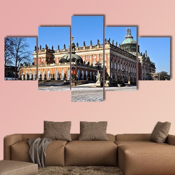 The Neues Palais Canvas Wall Art-5 Star-Gallery Wrap-62" x 32"-Tiaracle
