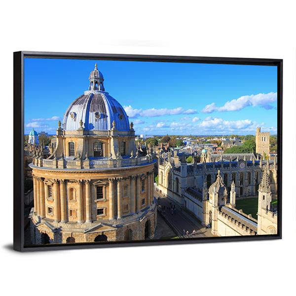The Oxford University City Canvas Wall Art-5 Horizontal-Gallery Wrap-22" x 12"-Tiaracle