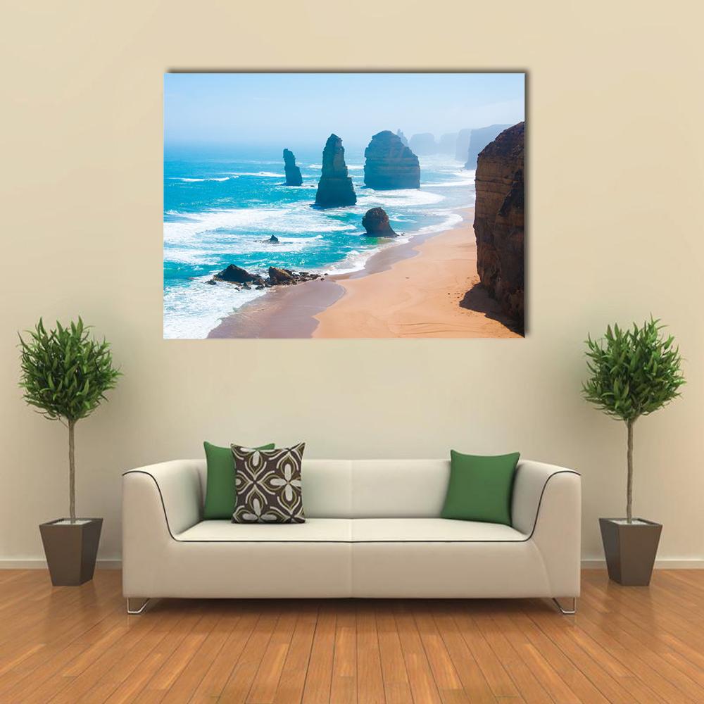 The Twelve Apostles In Victoria Canvas Wall Art-1 Piece-Gallery Wrap-36" x 24"-Tiaracle