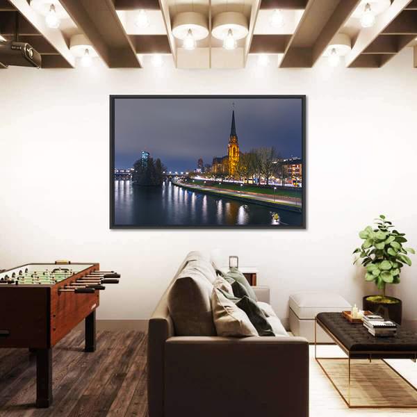 Three Wise Men Church Canvas Wall Art-5 Horizontal-Gallery Wrap-22" x 12"-Tiaracle