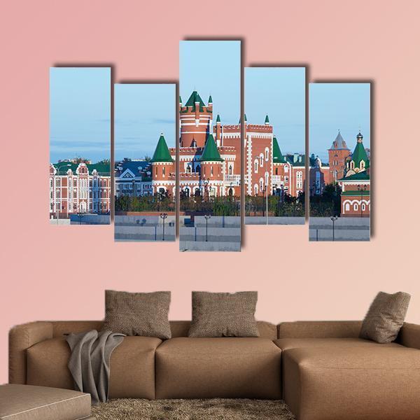 Yoshkar-Ola Russia Canvas Wall Art-5 Pop-Gallery Wrap-47" x 32"-Tiaracle