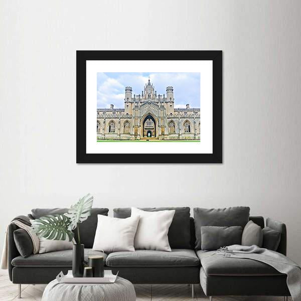 University Of Cambridge In England Canvas Wall Art-3 Horizontal-Gallery Wrap-25" x 16"-Tiaracle