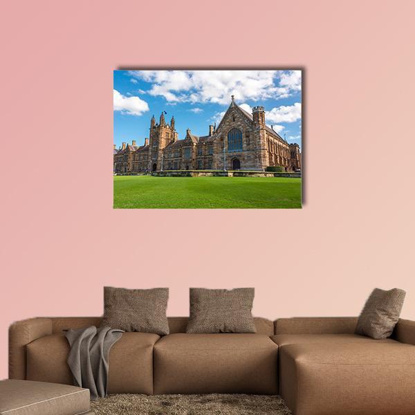 University Of Sydney Gothic Style Canvas Wall Art-1 Piece-Gallery Wrap-48" x 32"-Tiaracle