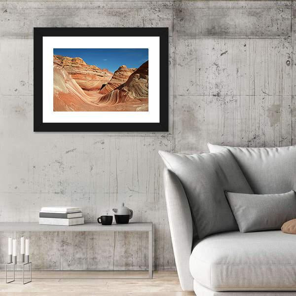 Vermilion Cliffs National Monument Canvas Wall Art-5 Horizontal-Gallery Wrap-22" x 12"-Tiaracle
