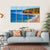 View Of Bells Beach Canvas Wall Art-5 Horizontal-Gallery Wrap-22" x 12"-Tiaracle