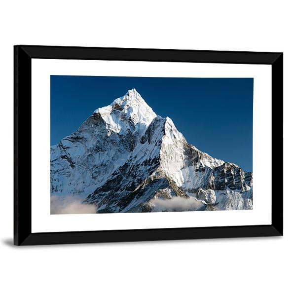 View Of Mount Ama Dablam Nepal Canvas Wall Art-3 Horizontal-Gallery Wrap-25" x 16"-Tiaracle