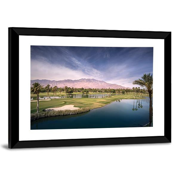 Palm Springs Chino Canyon Panoramic Canvas Wall Art-1 Piece-36" x 12"-Tiaracle