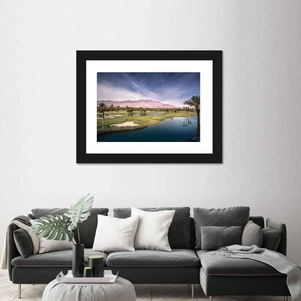 Palm Springs Chino Canyon Panoramic Canvas Wall Art-1 Piece-36" x 12"-Tiaracle