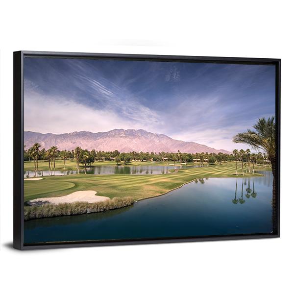 Palm Springs Chino Canyon Panoramic Canvas Wall Art-1 Piece-36" x 12"-Tiaracle