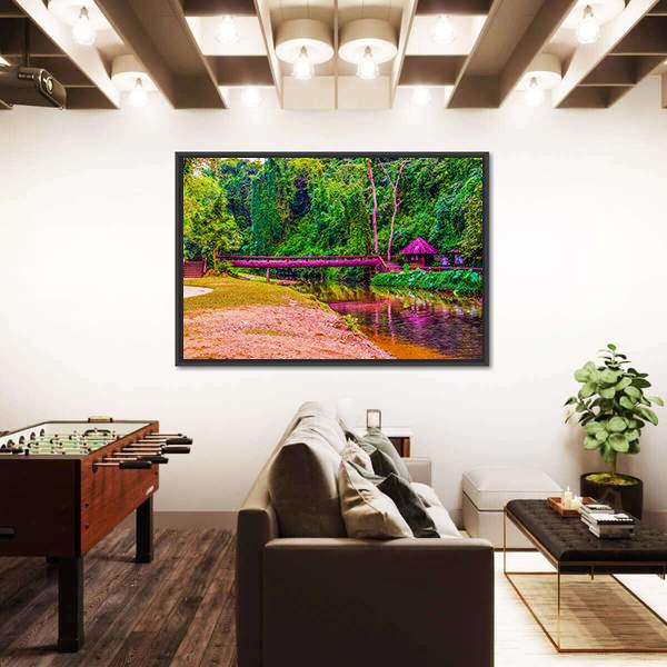 View Of Phu Sang National Park Canvas Wall Art-3 Horizontal-Gallery Wrap-25" x 16"-Tiaracle