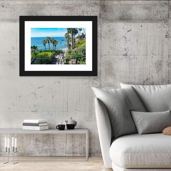 View Of Scenery Around Laguna Beach In California Canvas Wall Art-3 Horizontal-Gallery Wrap-25" x 16"-Tiaracle