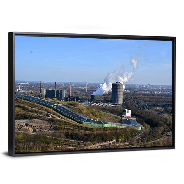 View Of The Ruhr Region Canvas Wall Art-3 Horizontal-Gallery Wrap-25" x 16"-Tiaracle