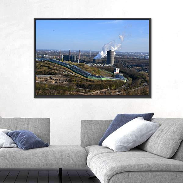 View Of The Ruhr Region Canvas Wall Art-3 Horizontal-Gallery Wrap-25" x 16"-Tiaracle