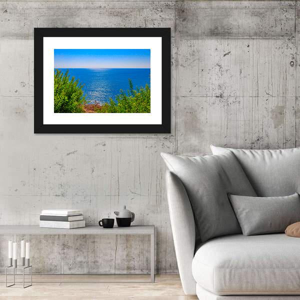 Waterfall Duden In Turkey Canvas Wall Art-3 Horizontal-Gallery Wrap-25" x 16"-Tiaracle