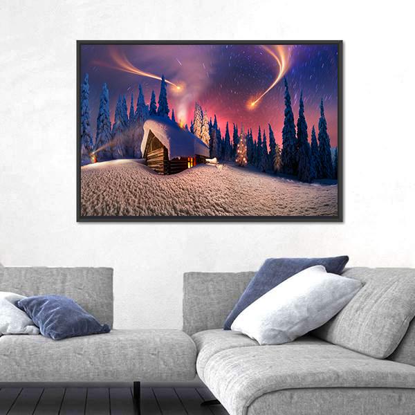 Wild Alpine Mountain In Carpathians Panoramic Canvas Wall Art-1 Piece-36" x 12"-Tiaracle