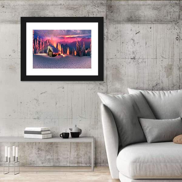 Wild Alpine Mountain Vertical Canvas Wall Art-3 Vertical-Gallery Wrap-12" x 25"-Tiaracle