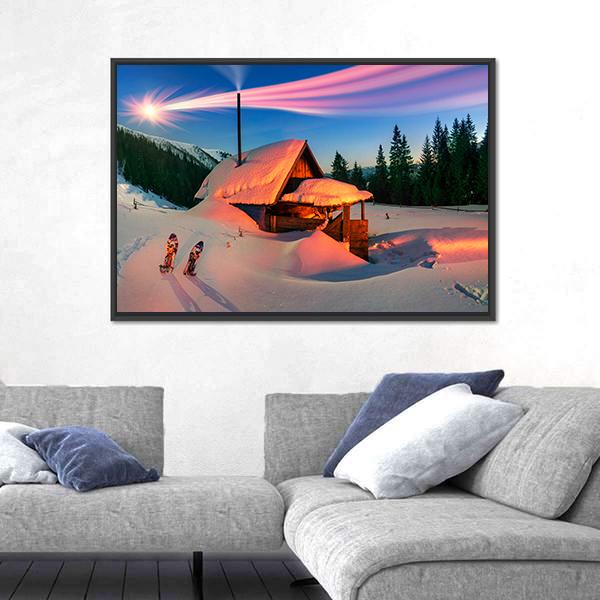 Wild Carpathian In Montenegro Canvas Wall Art-3 Horizontal-Gallery Wrap-25" x 16"-Tiaracle