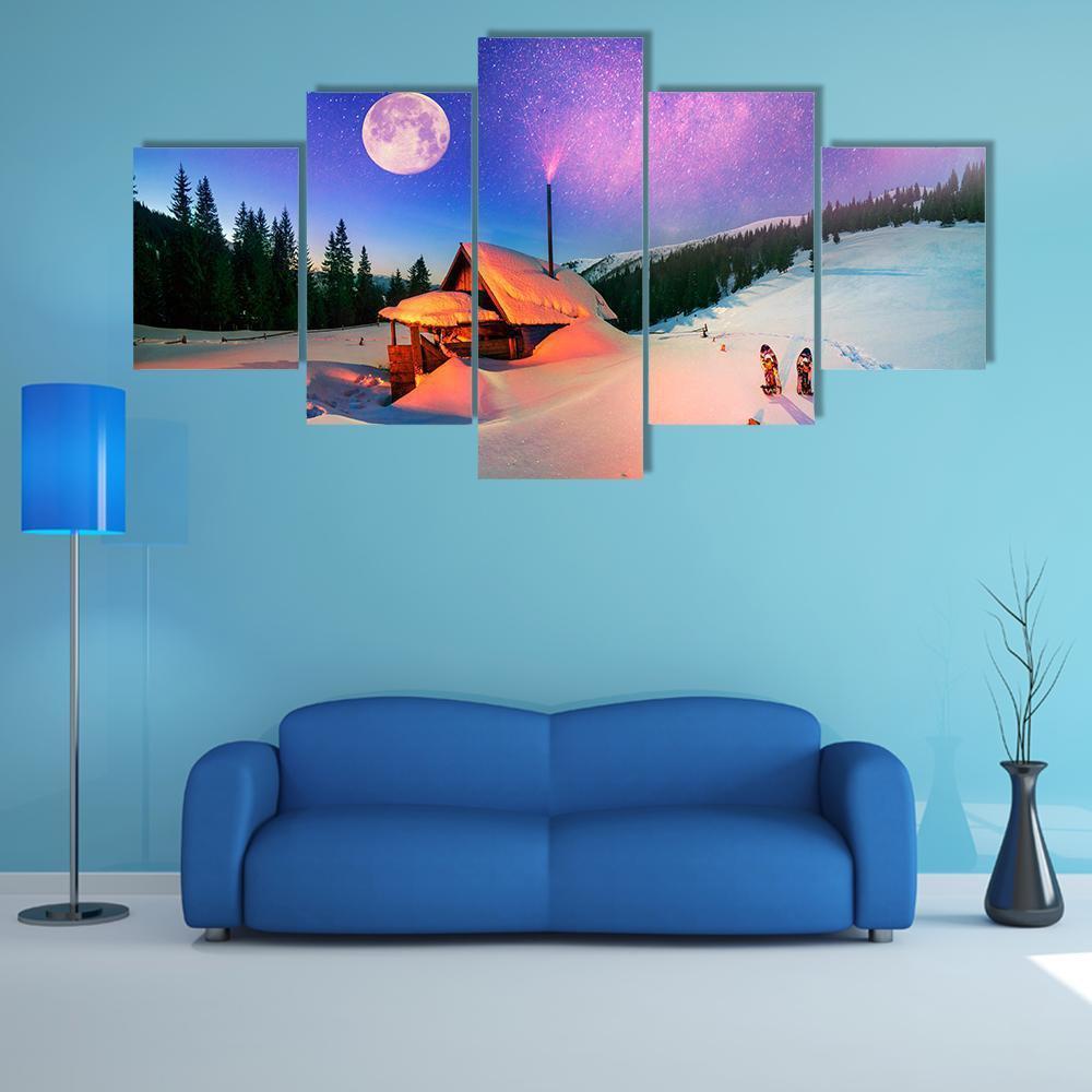 Wild Carpathian Unique Hrebet In Montenegro Canvas Wall Art-5 Star-Gallery Wrap-62" x 32"-Tiaracle