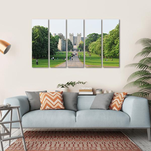 Windsor Park Canvas Wall Art-5 Horizontal-Gallery Wrap-22" x 12"-Tiaracle