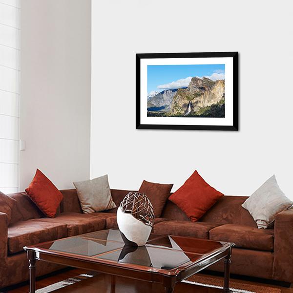 Yosemite National Park Canvas Wall Art-3 Horizontal-Gallery Wrap-25" x 16"-Tiaracle