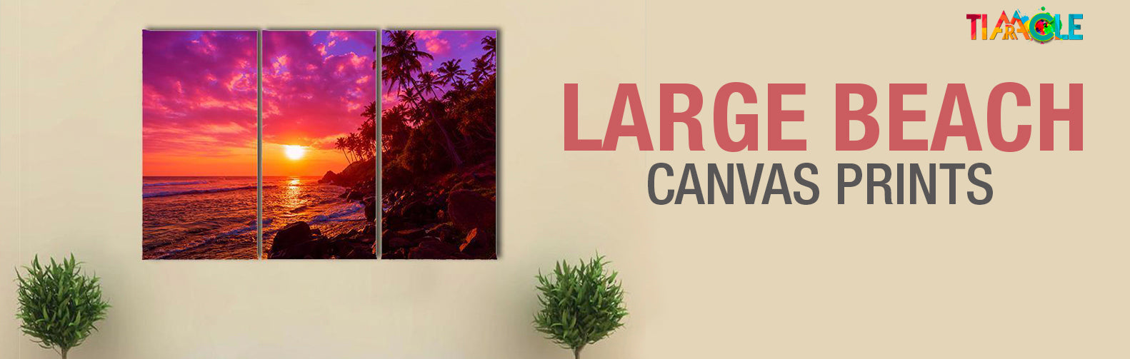 Beach Wall Art, Multi Panel Wall Art and Beach Wall Decor – Large Beach Canvas Prints