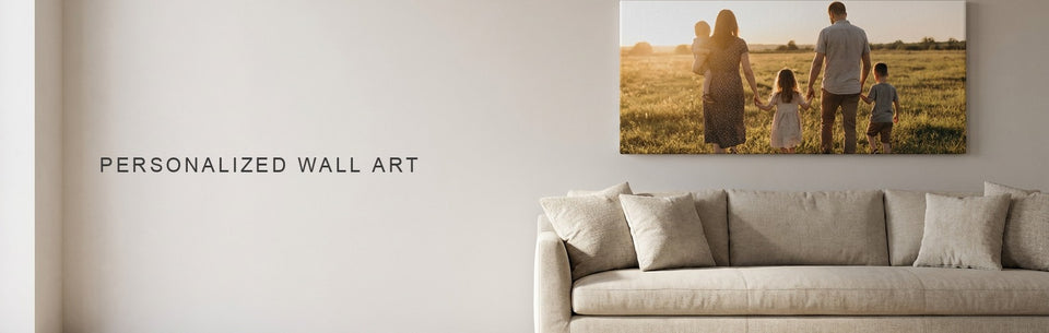 Personalized Wall Art: Your Photo or Your Name