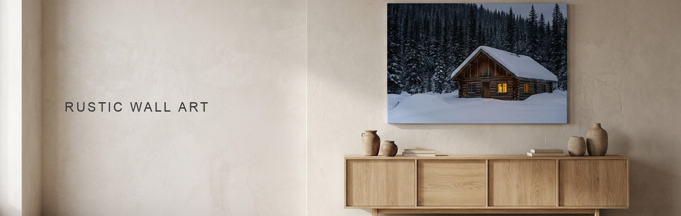 Rustic Wall Art: A Place, Not a Material