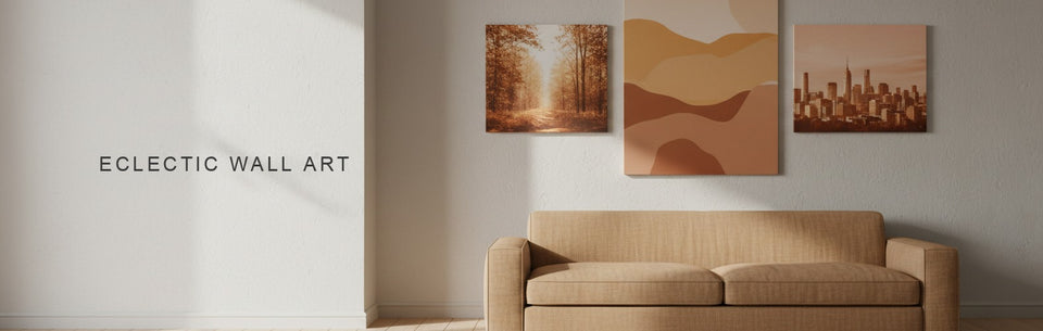 Eclectic Wall Art: One Thread Holds It Together