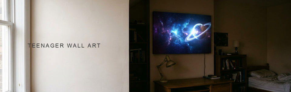 Teenager Wall Art: Space and Aviation
