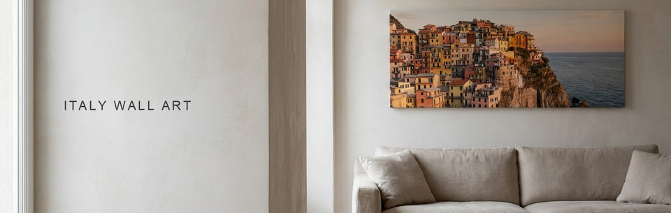 Italy Wall Art: Four Places, One Country