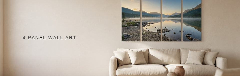 4 Panel Wall Art: Three Layouts, Not One