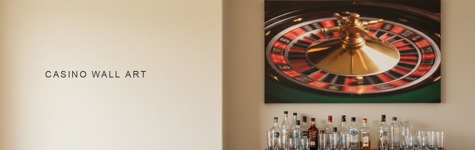Casino Wall Art: the Wheel or the Building