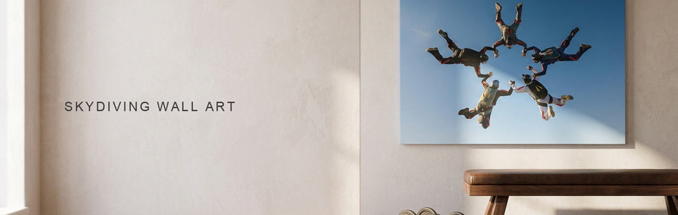 Skydiving Wall Art: Formation or Solo