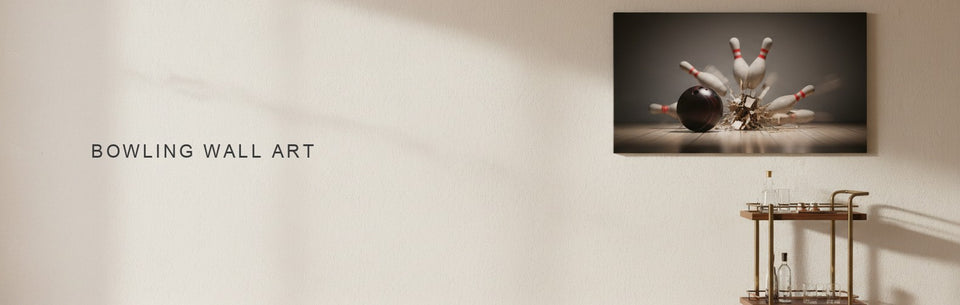 Bowling Wall Art: The Strike, Not the Bowler