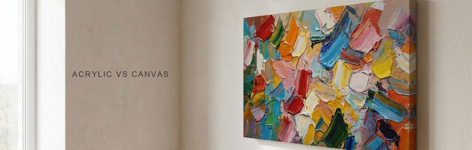 Acrylic vs Canvas Print