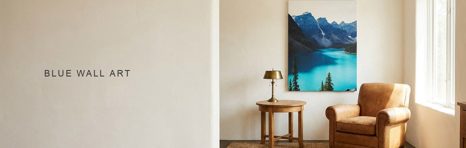 Blue Wall Art: Water, Sky or Space