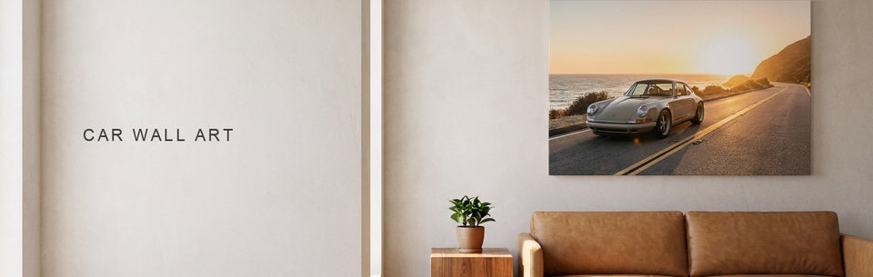 Car Wall Art: Classic, Night Speed or Coast Road