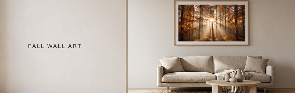 Fall Wall Art: Forests, Not Pumpkins