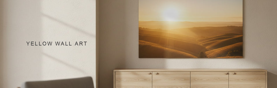 Yellow Wall Art: The Hour, Not the Object