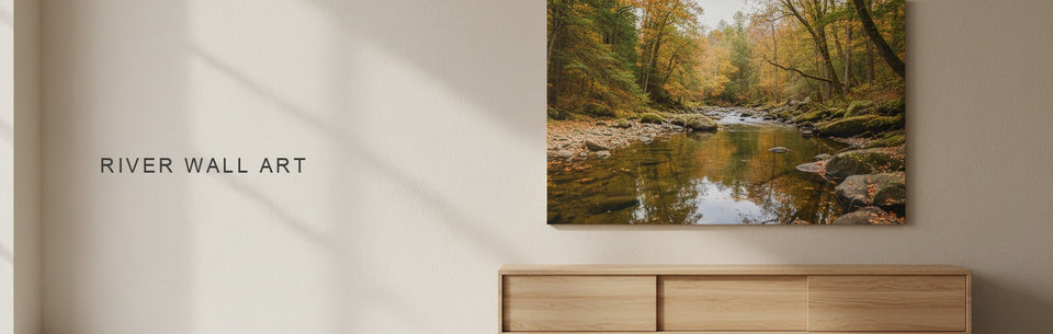 River Wall Art: Wild Rivers or City Rivers
