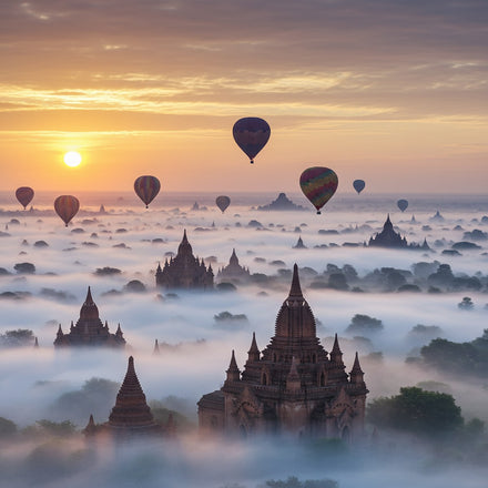 Myanmar Wall Art