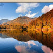 Lake Karagol Black Wall Art