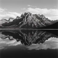 Black and White Wall Art canvas print, a black and white fine art image with no color at all