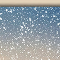 Snowy Fir Trees In The Mountains