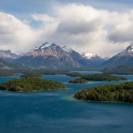 Lake Nahuel Huapi Wall Art canvas print, Lake Nahuel Huapi in Argentine Patagonia