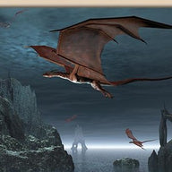 Red Dragons in Flight