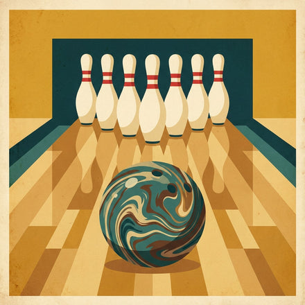 Bowling Wall Art